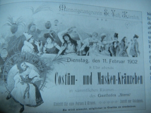 MGV von 1863 veranstaltet ein Costüm-Kränzchen